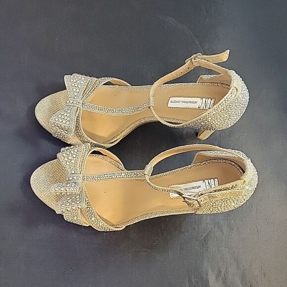 I.N.C. WOMEN'S REESIE RHINESTONE BOW EVENING SANDALS, CREATED for MACY'S WOMEN'S - Picture 9 of 16
